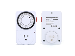 Interruptor de enchufe digital programable residencial (medidor, alarma)