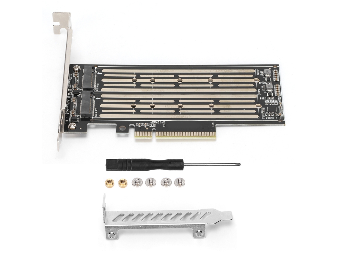 Tarjeta Adaptadora Transfer Card Mkey Nvme M.2 A Pcie X8 Ssd Con Gran Capacidad