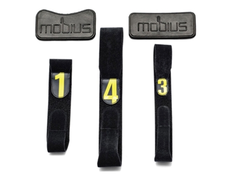 Kit de Substituição de Alça X8 Knee Brace Preto Xsmobius
