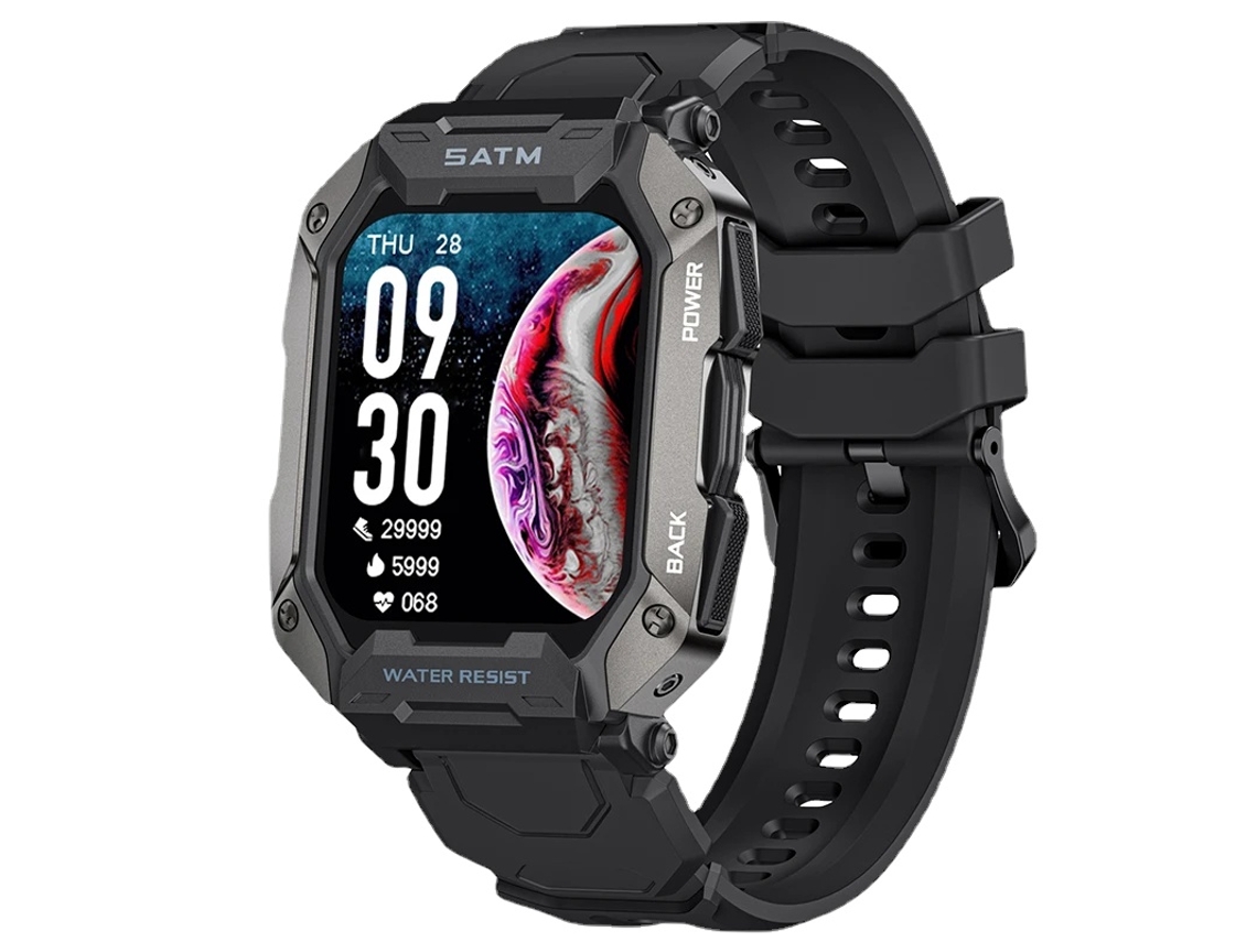 Relojes militares resistentes al agua 5ATM para exteriores, reloj inteligente deportivo con Bluetooth para hombres, reloj para realme huawei VEANXIN