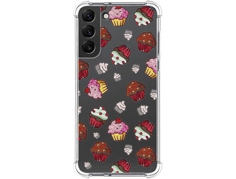 Carcasa Samsung Galaxy S22 Plus 5G TUMUNDOSMARTPHONE Dibujos Antigolpes Muffins Multicolor