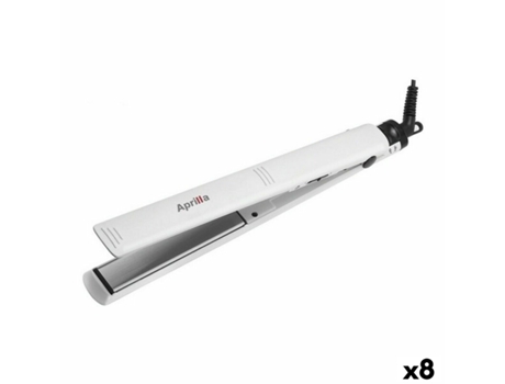 Plancha de Pelo de Cerámica APRILLA APRILLA (Blanco - 45 W)