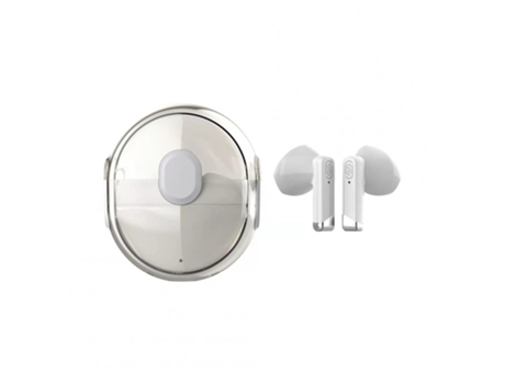 Auriculares Bluetooth True Wireless Control táctil de alta fidelidad 5.1 con cancelación de ruido y micrófono blanco L12S
