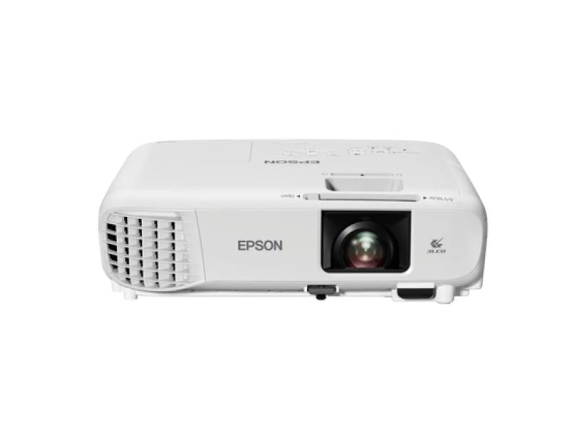 Proyector Epson EB E24 de distancia normal, 3600 lúmenes ANSI, 3 LCD, XGA, blanco (1024 x 768)