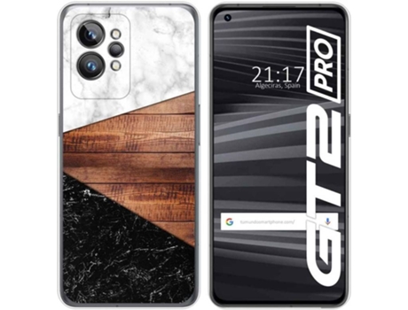 Carcasa para Realme GT 2 Pro 5G TUMUNDOSMARTPHONE Dibujos Mármol 11 Multicolor
