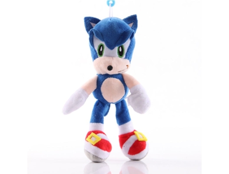 Animal de Dibujos Animados Suave, Muñeco de Peluche Sónico Relleno, Para Bebé 18Cm Sonic Llavero Azul