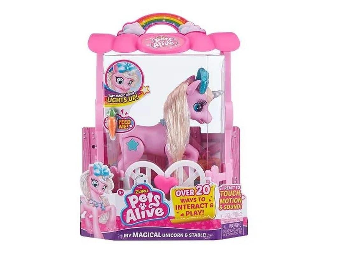Unicornio Mágico Robot Interactivo Rosa Zuru Pets Alive 9502 Zuru Inc P23