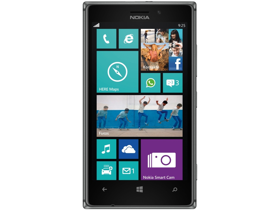 Smartphone NOKIA Lumia 925 11,4 cm (4.5) SIM única Windows Phone 8 4G Micro-USB B 1 GB 16 GB 2000 mAh Negro