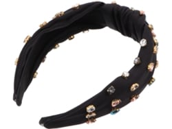 Conjunto De 3 Diademas Elegantes Con Pedrería, Perfectas Para Peinados Con Moños.
