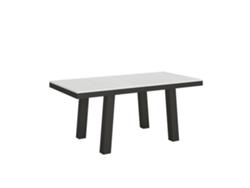 Mesa de Comedor ITAMOBY Bridge Evolution (90x180/440 - Paneles de Melamina - Fresno Blanco)