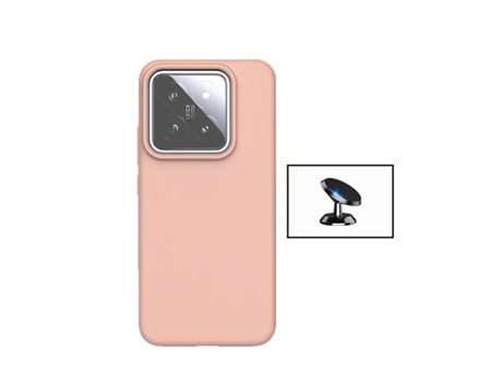 Funda Proteção Traseira para Xiaomi Xiaomi 14 GIFT4ME Silicona Rosa