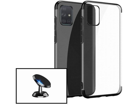 Kit Soporte y Funda Samsung Galaxy A51 5G PHONECARE Negro