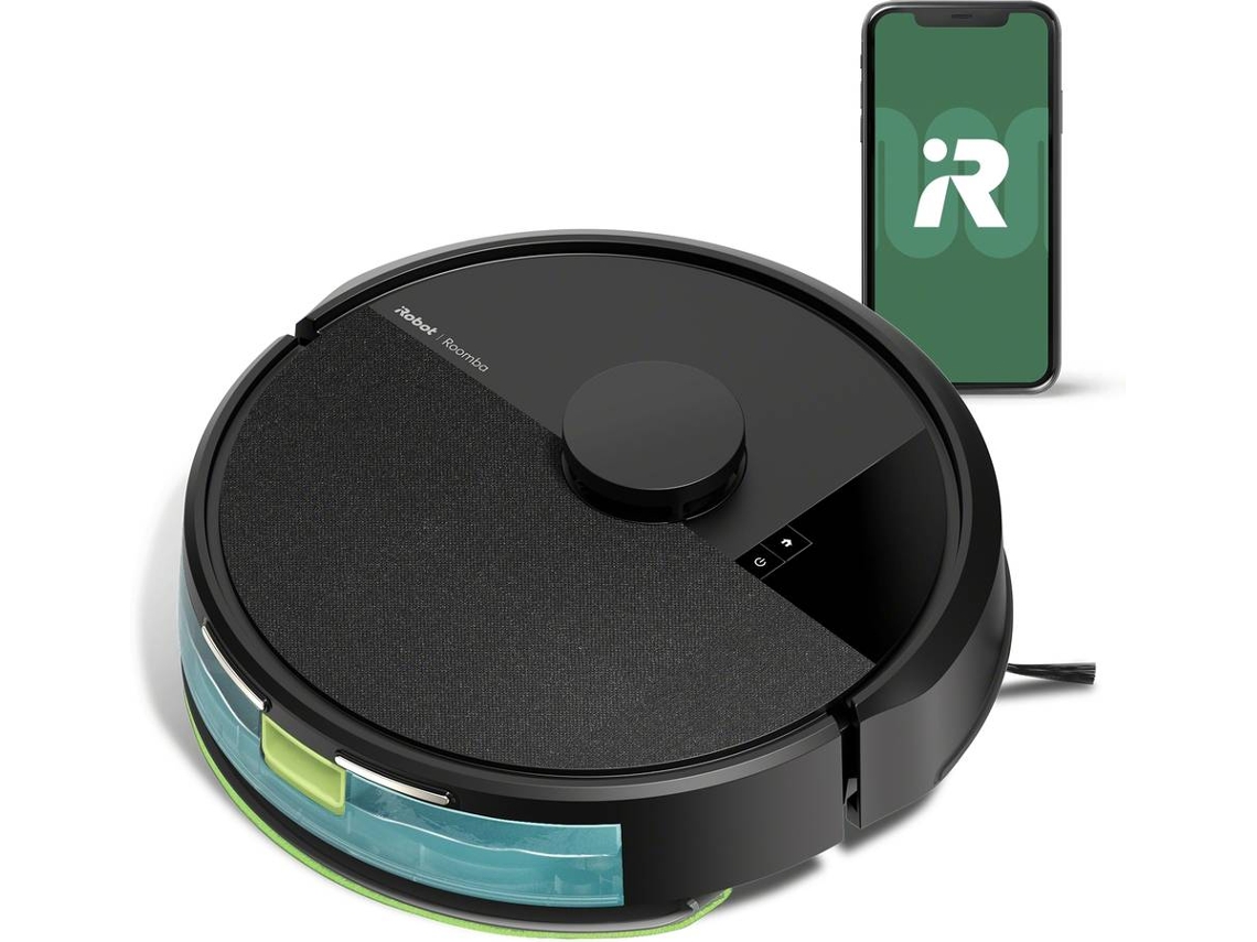 Aspiradora Robot IROBOT Roomba 105 Combo (Autonomía: 120 min - Negra)