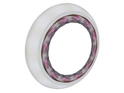 Rodas de Patins Flashing 2 Unidades Transparente 90 Mm / 85Atempish