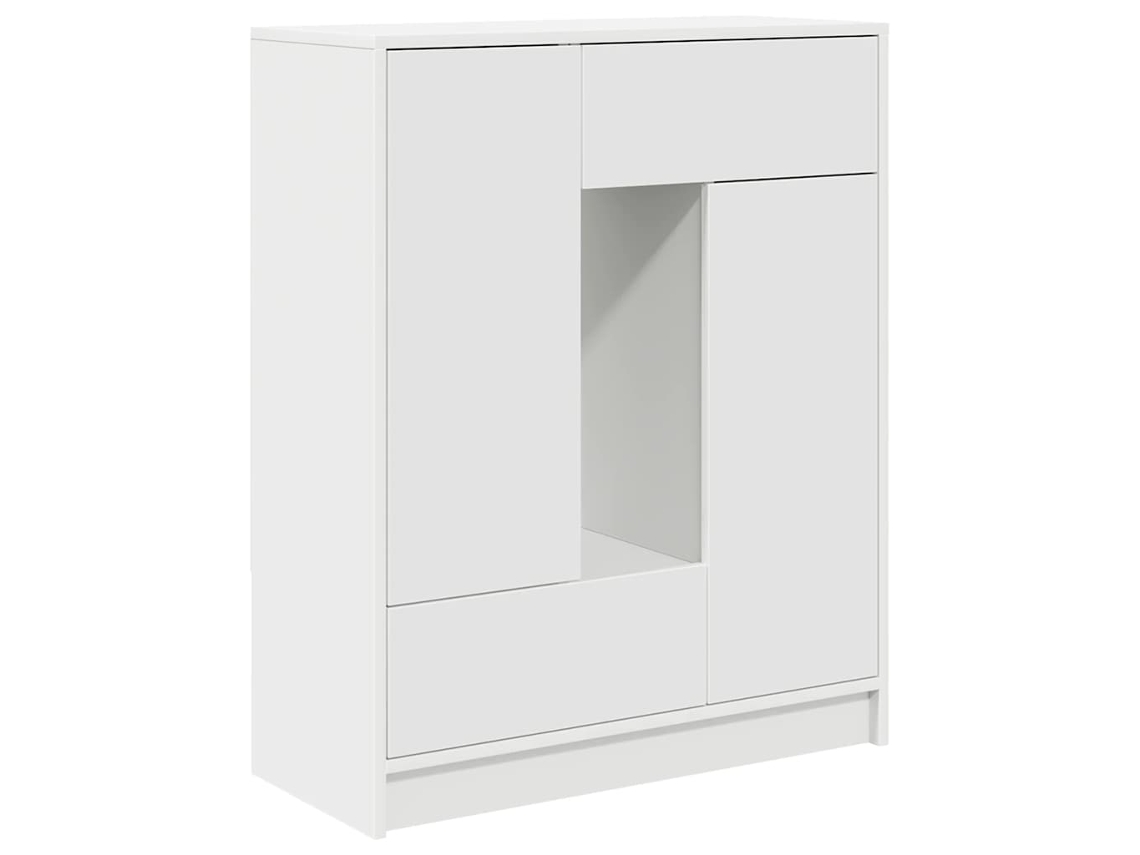 Aparador con Cajones y Puertas 73x31x90 cm Blanco MAISON EXCLUSIVE