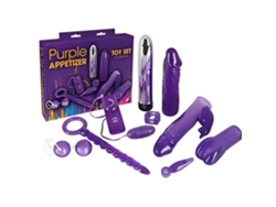 Kit 9 Juguetes Sexuales Aperitivo Morado