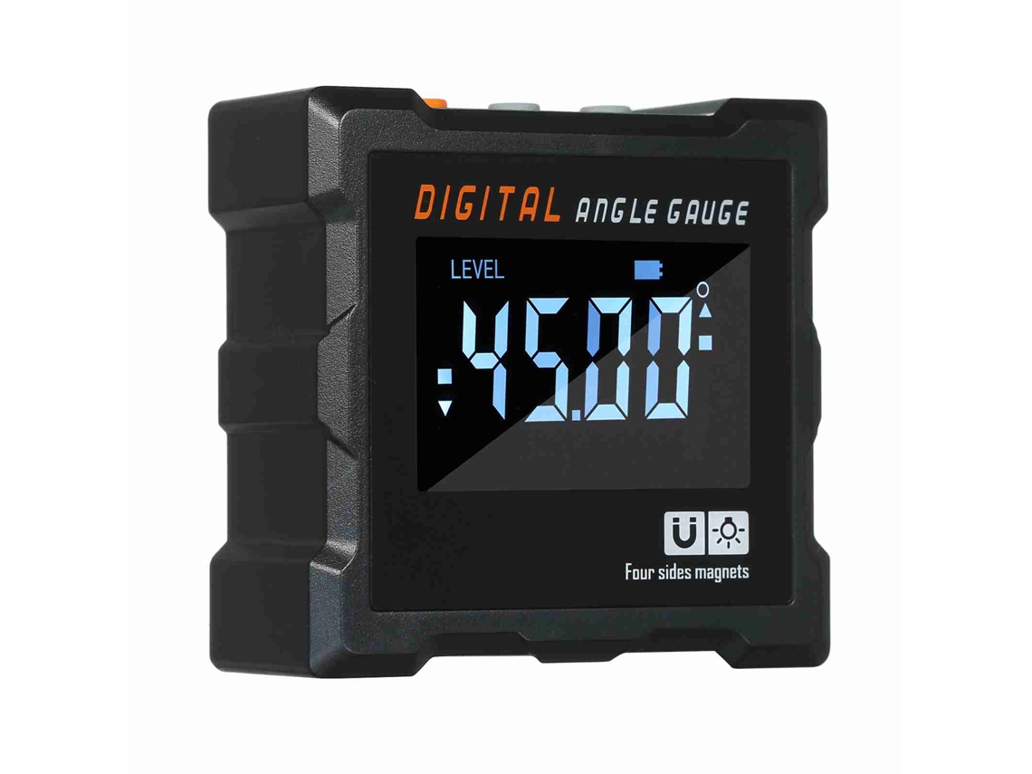 Inclinómetro Digital Con Nivel Magnético, Medidor De Ángulo, Herramienta Para Carpintería, Construcción Y Automoción.