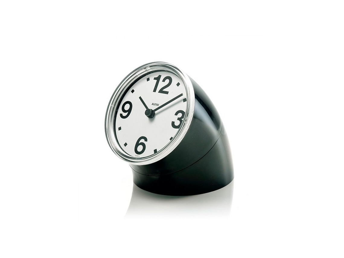 Reloj de Mesa Negro - Cronotime ALESSI
