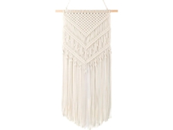 2026-colgante De Pared Macramé Boho - Arte Geométrico Decorativo De Hogar Bohemio Para Apartamento Y Dormitorio 16"w X 33"l