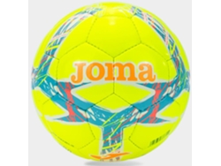 Balón de fútbol Joma Dali III, amarillo fluorescente/turquesa, talla 5