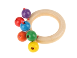 Sonajero De Madera Seguro Para Bebés, Juego Musical Educativo Para Apretar, Ideal Para Niños.