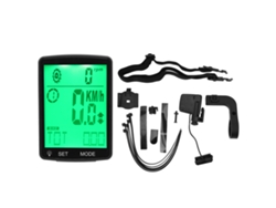 Ciclocomputador Con Pantalla Led De 2,8 Pulgadas, Velocímetro Multifuncional, Cronómetro, Accesorio De Ciclismo Ecológico