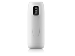 Masturbador Masculino Automático Con 7 Potentes Modos De Estimulación, Resistente Al Agua, Color Blanco.
