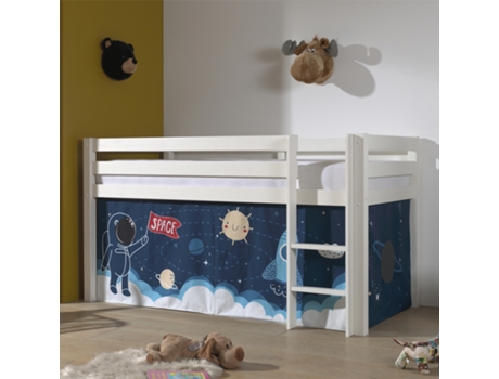 Somier Miheight Cobertura Space PETITSMEUBLES Blanco (209.5x105x114)