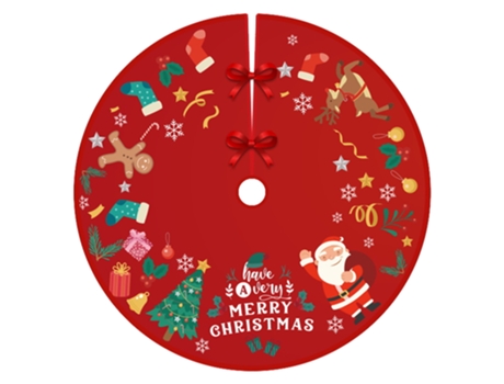 Falda de árbol de Navidad, decoraciones rústicas para el hogar, decoración de granja para fiestas de Año Nuevo, estilo 5