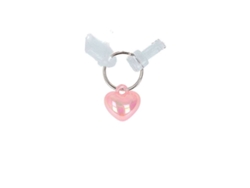 Mini Charm - Tapa Polvo Transparente - Charm Corazón