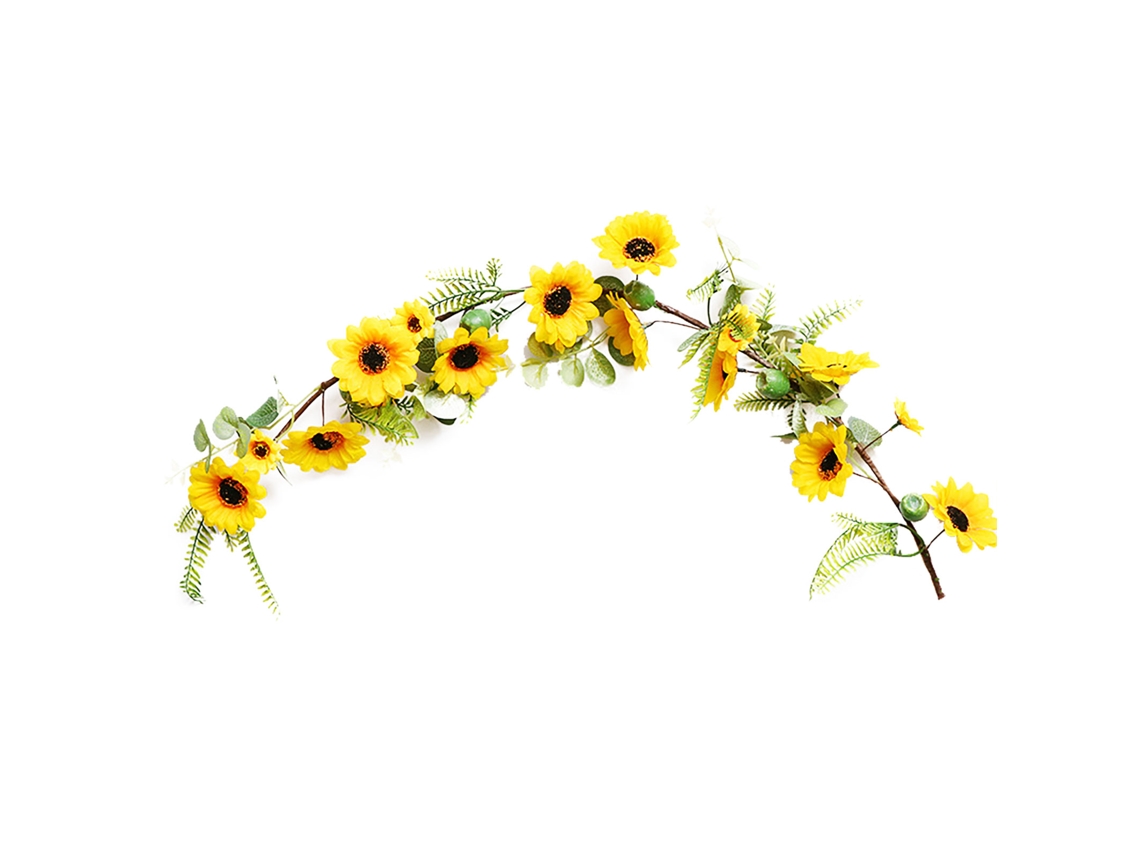 Viñedo de girasoles artificiales - Decoración campestre
