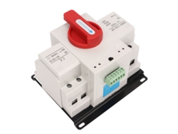 Omni-interruptor De Transferencia Automática De Doble Potencia 125a Mango Rojo Para Generador Industrial 400v