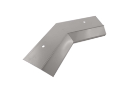 Esquina RENOPLAST interior de aluminio 135 para perfil de alero K10 Gris Acabado de terrazas y balcones Suelos de resina