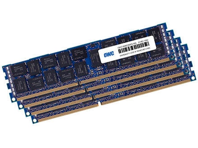 Memoria RAM DDR3 OWC OWC1866D3R9M64 (4 x 16 GB - 1866 MHz - CL 13 - Azul)