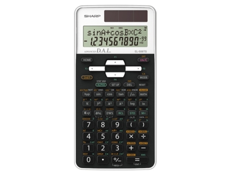 SHARP El506Tsbwh Calculadora De Bolsillo Calculadora Científica Negro Blanco