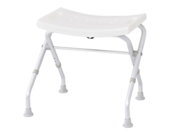 RIDDER Taburete de baño plegable 110 kg blanco A0050301