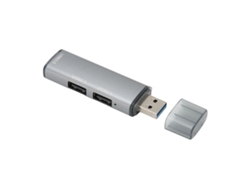 Concentrador USB 3.0 de 3 puertos, transmisión de 5 Gbps, divisor de aleación de aluminio, plug and play, para computadoras de escritorio, portátiles, discos duros, impresoras Kofihety