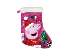 Calcetín de Navidad Peppa Pig Cosy corner 42 cm Poliéster