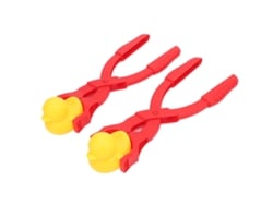 2pcs Moldes De Bolas De Neve Com Alça Antiderrapante Forma De Pato Plástico Para Verão Inverno