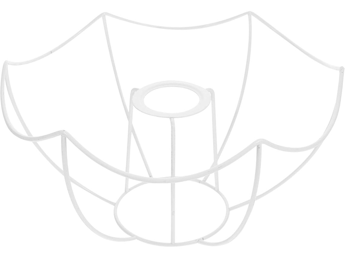 Estructura De Lámpara De Escritorio, Versátil, Estable, De Hojalata, Compatible Con Bombillas Semicirculares E27.