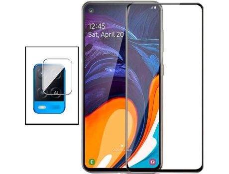 Kit Protector de Cámara Trasera Oppo A54 5G PHONECARE y Cristal Templado 5D Full Cover