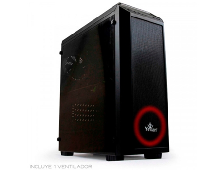Yeyian Gaming Blade Serie 2101 USB 3.0 con Ventana Negra