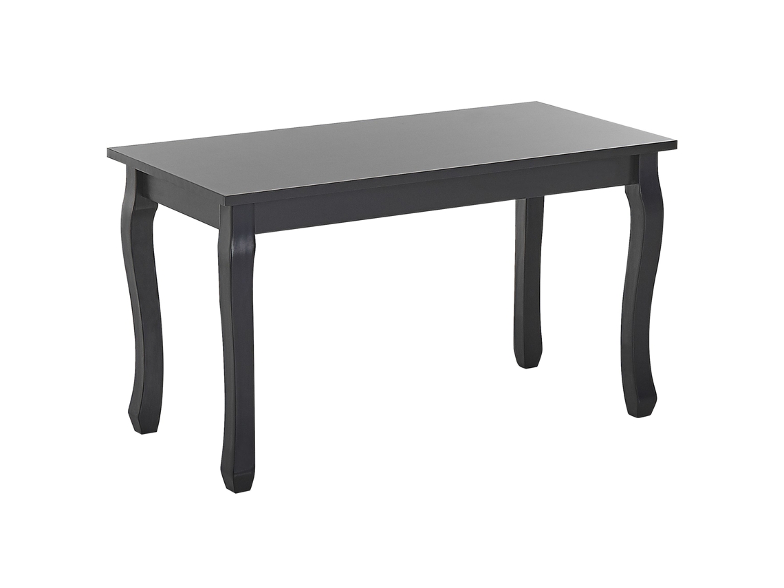 Mesa auxiliar BELIANI Snook de MDF Negro 40x80x46