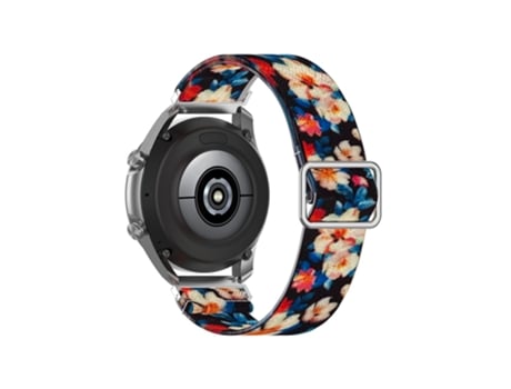 Correa de Silicona 22mm ajustable para Samsung Galaxy Watch3 45mm/Huawei Watch GT 2 Pro - Rosa azul