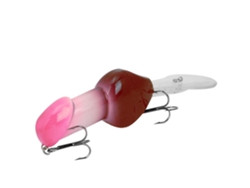 Lure (isca Dura De Inmersión Profunda) Rock Fatty 14cm/27g Isca Dura De Inmersión Profunda (rosa Marrón)