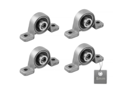 Nuevos 4 Cojinetes De Soporte De 2025, Orificio De 8 Mm, Aleación De Zinc, Ajustables, Versátiles.