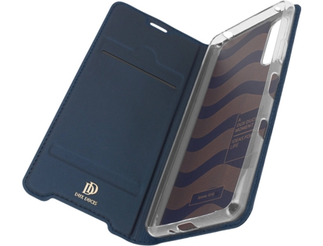 Carcasa Sony Xperia 10 III DUX DUCIS Tarjetero Azul