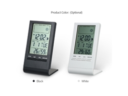 Mini Termómetro Higrómetro Digital Con Pantalla Lcd, Pronóstico Del Tiempo Y Alarma Para Uso En Interiores.