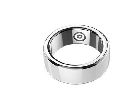 Smart Ring, CHRONUS, resistente al agua, sueño, frecuencia cardíaca, monitoreo de oxígeno en sangre, anillo Bluetooth (blanco, 20#)