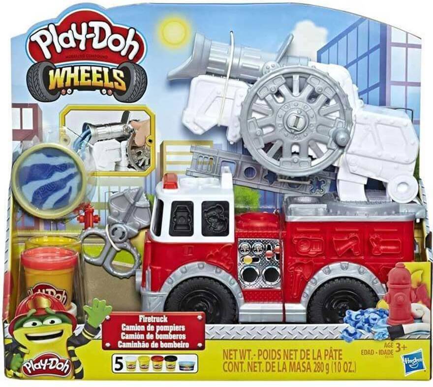 Plastilina PLAY-DOH camión de bomberos (5 Un)